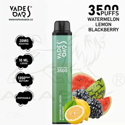Ghost Pro 3500 Puffs Disposable Vape – 20mg Nicotine (Dubai, UAE)