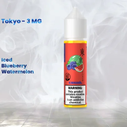TOKYO - ICED BLUEBERRY WATERMELON - 3MG